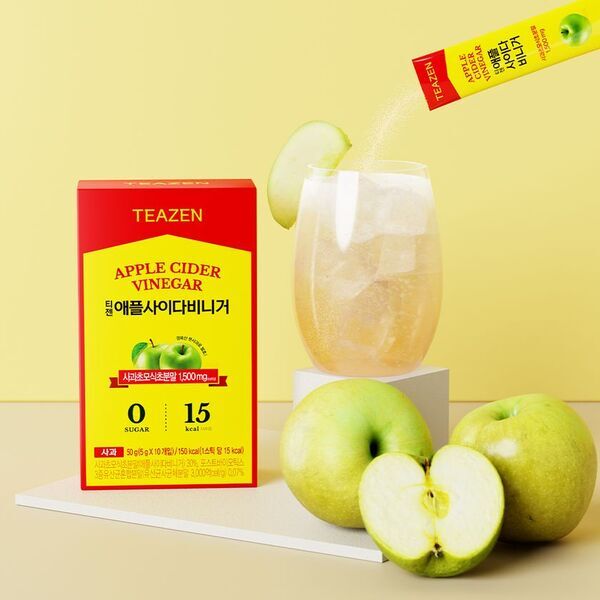 韓国で話題の発酵飲料「TEAZENアップルサイダービネガー」4月28日(月)より全国のPLAZA・MINiPLAにて先行販売開始！