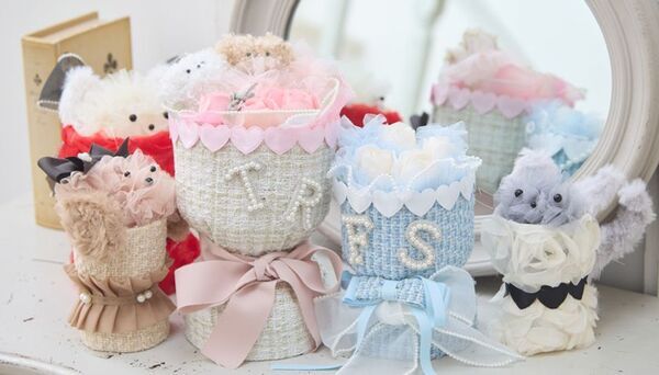 推し活や大切な人のプレゼントにも大活躍、新しいクラフト「ファンファンブーケ」が実用新案取得！