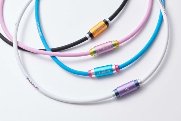 磁気と鉱石でリカバリー効果を演出する磁気ネックレス「CO & RUNNER」より新色ネオンカラーが登場！