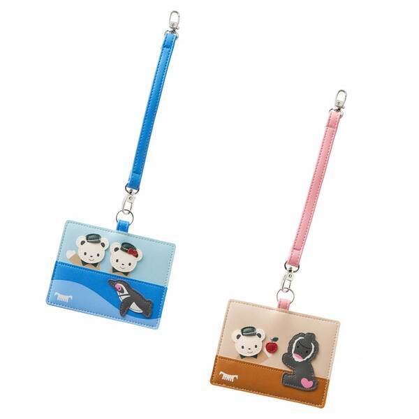 【天王寺動物園×ファミリア】オリジナルコラボデザインのパスケースなどを天王寺動物園店舗、ZOOQLE、GooZoo、オンラインショップで販売！