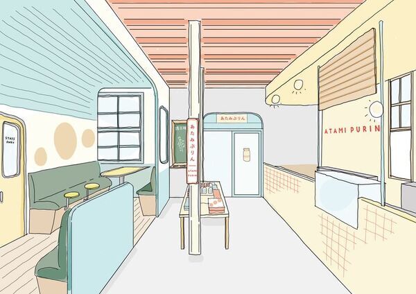 JR来宮駅構内に“熱海プリン”が誕生！？「熱海プリン 来宮駅店」が4月25日(金)9時オープン