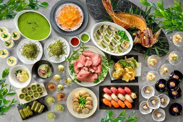 「リーベルホテル大阪」5月13日(火)から7月17日(木)まで香り高い「抹茶スイーツ」と初夏を感じる和食材が楽しめるディナーブッフェを開催！