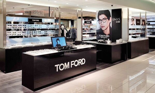 大丸東京店8階 アイウェアセレクトショップ SPECSに「TOM FORD EYEWEAR SPECIALTY STORE」オープン！