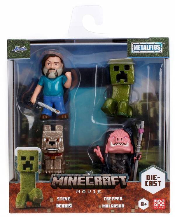『マインクラフト／ザ・ムービー』公開記念　TOHOシネマズ限定販売のフィギュアセットが登場！！