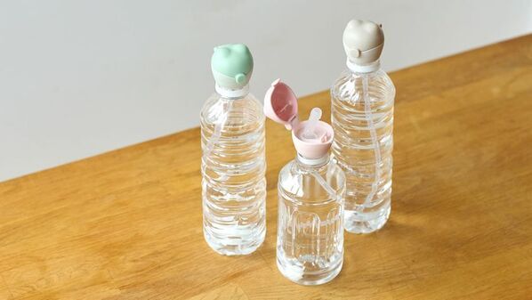 どんな姿勢でも飲みやすい！陣痛バッグの必需品【あにま～るペットボトルストロー】4月24日新発売