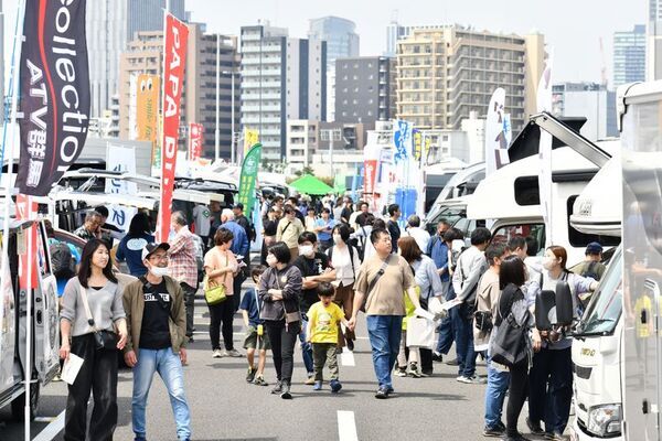 「神奈川キャンピングカーフェア2025」4/26・27に開催迫る！全国約140台のキャンピングカーが川崎競馬場に大集結