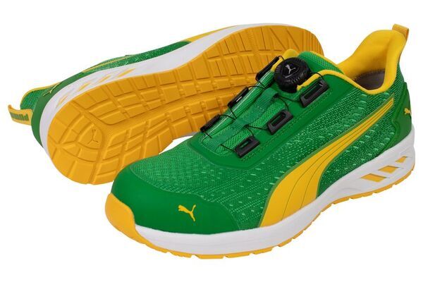 PUMA SAFETY、JAPAN ATHLETICシリーズGLIDEにDISCタイプ登場　個性豊かなグリーンと王道のブラック、2色をラインナップ