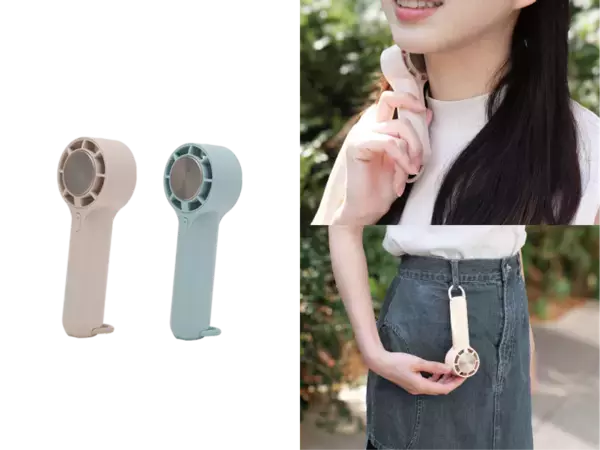 ユアサプライムス、冷却プレート付きやスマホスタンド付き、ハンズフリータイプなど5タイプのハンディファンを発売