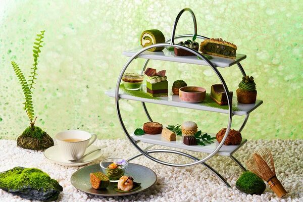 「リーベルホテル大阪」和の食材と共に愉しむ「抹茶づくしのアフタヌーンティー」5/13-7/17期間限定販売！