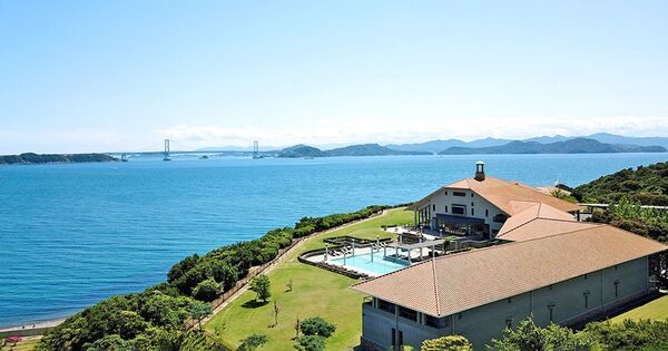 淡路島のリゾートホテル　HOTEL ANAGA鳴門海峡を望む絶景レストランにて春の新メニューの提供をスタート！