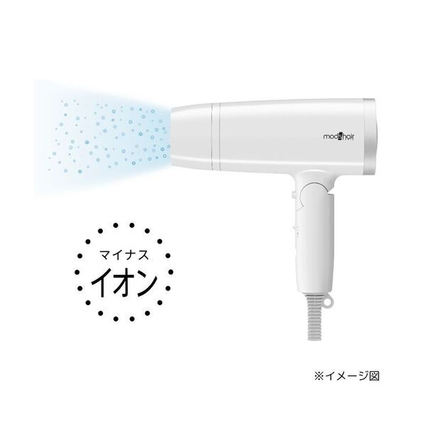 大風量2.3立方メートル／分(※)とやさしく広がる風で素早く心地よく乾かす「マイナスイオンヘアードライヤー」を5月上旬より発売