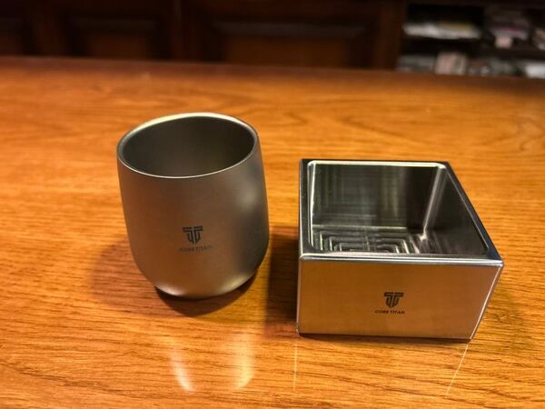 “呑み”の概念を変える、新しい一杯「CORE TITAN」のチタン製酒器を5月1日発売！