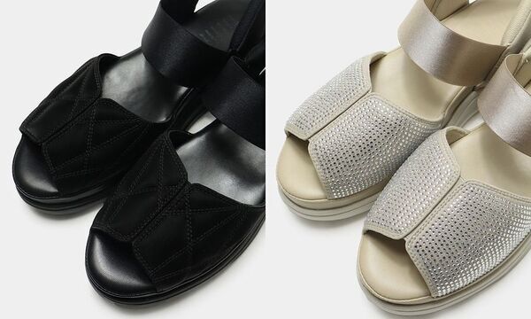 足にやさしい靴「fitfit(フィットフィット)」から手を使わずに立ったまま1秒で履ける「ハンズフリーサンダル」新発売