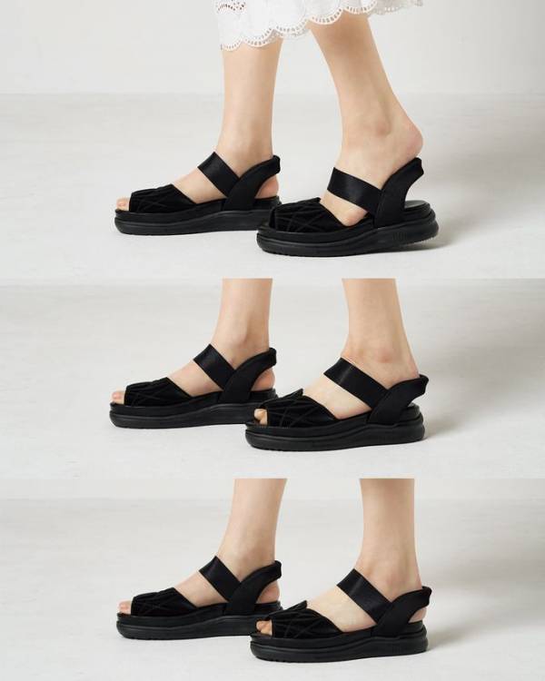 足にやさしい靴「fitfit(フィットフィット)」から手を使わずに立ったまま1秒で履ける「ハンズフリーサンダル」新発売