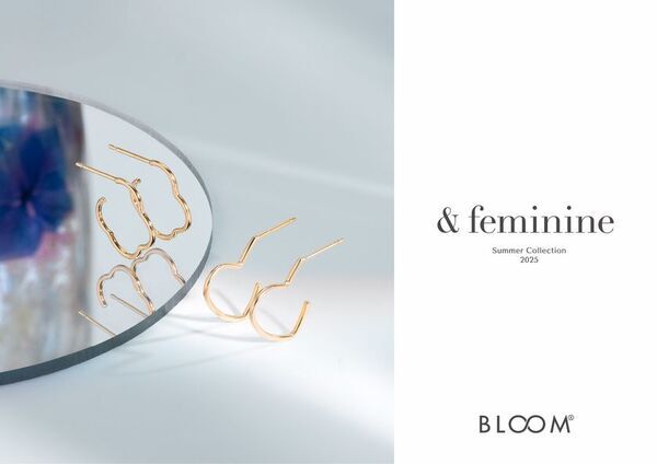 もっと自由に、愛らしく。一歩先へ　BLOOM 2025 Summer Collection 新登場　2025年4月26日(土)より全国のBLOOMにて販売開始。ベーシックジュエリーをBLOOMらしく再解釈した上品な新作フェミニンジュエリーが登場