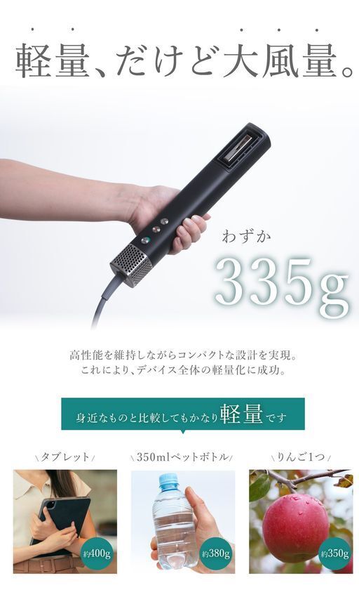 美容家電ブランド「sanobi」より革新的な技術で髪の健康※をサポートする特許取得「ダブルアクアイオンドライヤー」が本格デビュー