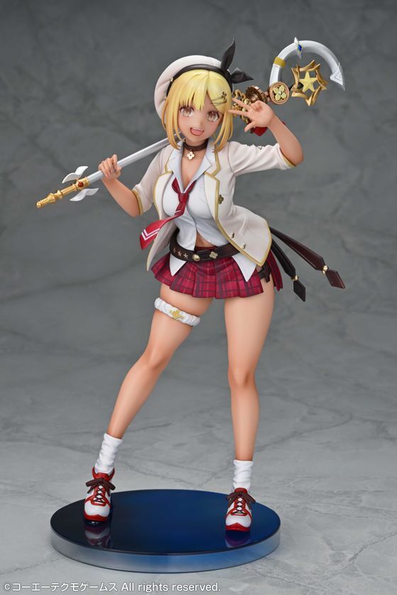 シネマティック錬金術RPG『レスレリアーナのアトリエ ～忘れられた錬金術と極夜の解放者～』より、“レスレリ学園”で登場した「ライザ」ことライザリン・シュタウトが制服姿でフィギュア化！