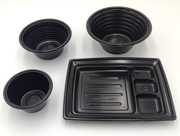 大阪・関西万博(EXPO2025)『豚カツ牛かつくれおーる』にて定食用、丼ぶり用ワンウェイ食器として、国産の天然の石が主原料である環境素材「L-Stone」が採用