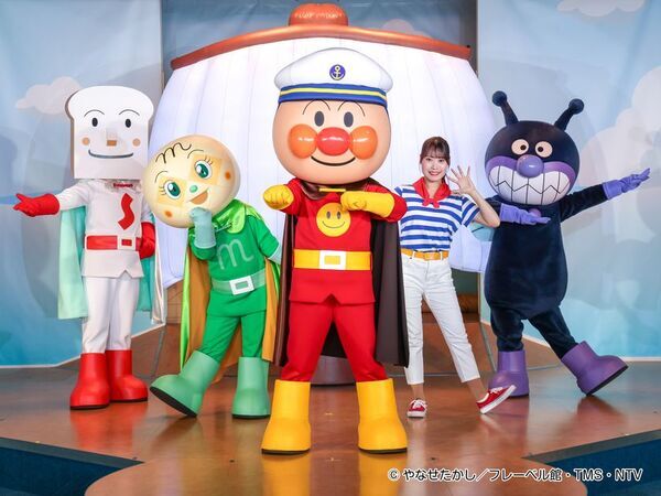 神戸アンパンマンこどもミュージアム＆モールでアンパンマンたちと一緒に楽しもう！ステージ『アンパンマンとキラキラ海の冒険！』・キャラクターグリーティングも