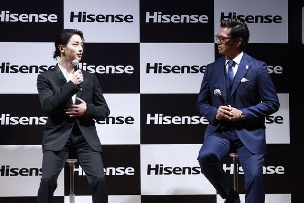 横浜流星さん登壇！やるじゃんハイセンスを体現する新商品　ハイセンスジャパン「新商品・新CM 発表会」を開催