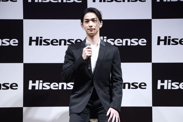 横浜流星さん登壇！やるじゃんハイセンスを体現する新商品　ハイセンスジャパン「新商品・新CM 発表会」を開催