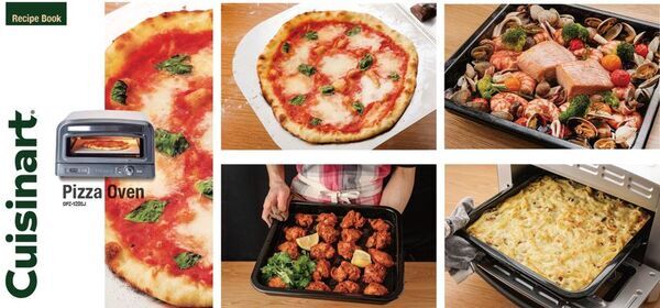 まるで石窯！400℃でお店レベルの本格ピザがおうちで楽しめるクイジナート「ピザオーブン」6月上旬より発売