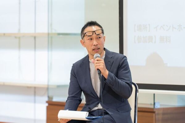 株式会社土屋　ALSの方を描いた映画『杳かなる』の宍戸監督とトークイベントを開催