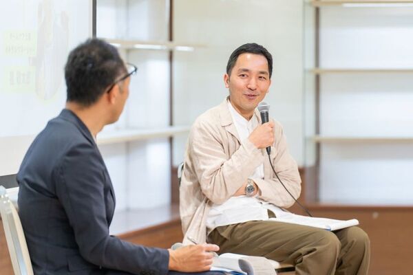 株式会社土屋　ALSの方を描いた映画『杳かなる』の宍戸監督とトークイベントを開催