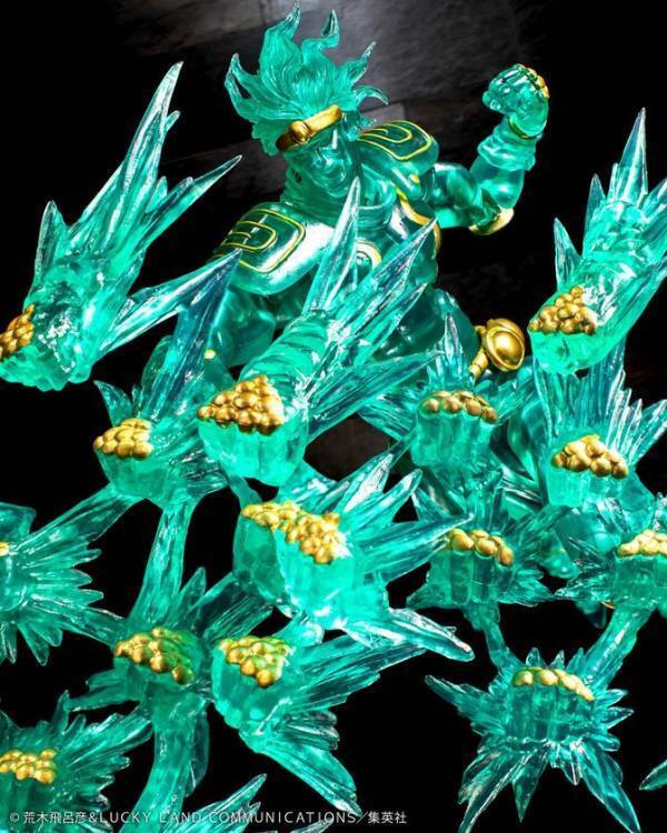 メディコス・エンタテインメントが放つ人気シリーズ【超像可動】『ジョジョの奇妙な冒険』より「スタープラチナ Ver.CLEAR & GOLD」「虹村形兆＆バッド・カンパニー」「ウェカピポ」が登場！！