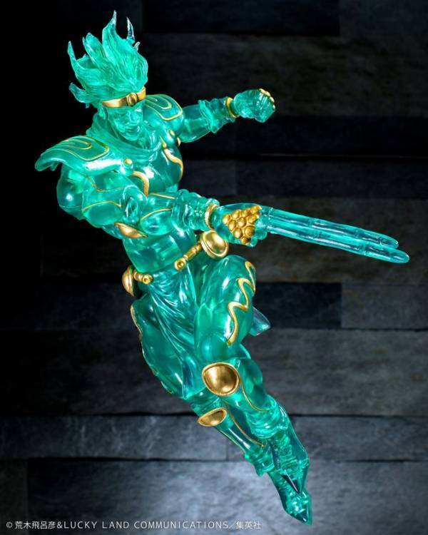 メディコス・エンタテインメントが放つ人気シリーズ【超像可動】『ジョジョの奇妙な冒険』より「スタープラチナ Ver.CLEAR & GOLD」「虹村形兆＆バッド・カンパニー」「ウェカピポ」が登場！！