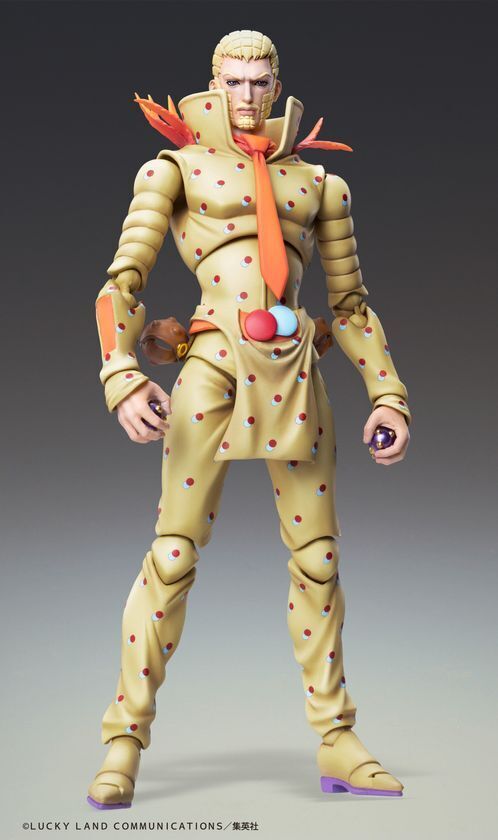 メディコス・エンタテインメントが放つ人気シリーズ【超像可動】『ジョジョの奇妙な冒険』より「スタープラチナ Ver.CLEAR & GOLD」「虹村形兆＆バッド・カンパニー」「ウェカピポ」が登場！！