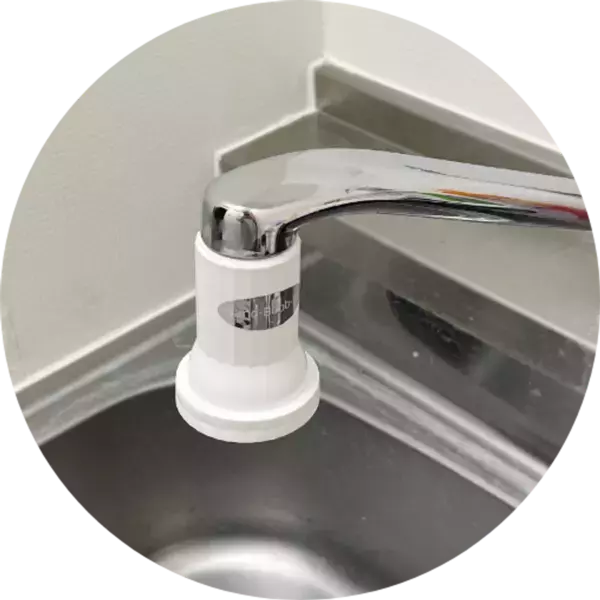 装着するだけで料理が美味しく！減塩も出来る！「料理革命 ナノバブール キッチン W(ダブル)トルネード」を発売　ナノバブル発生量は約2億7千万個(水1mlあたり)