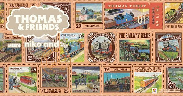 きかんしゃトーマス原作出版80周年記念「niko and ...」コラボ全国店舗で5月14日より発売開始　大人も懐かしい、ヴィンテージ風デザインのメンズアパレルや生活雑貨を展開