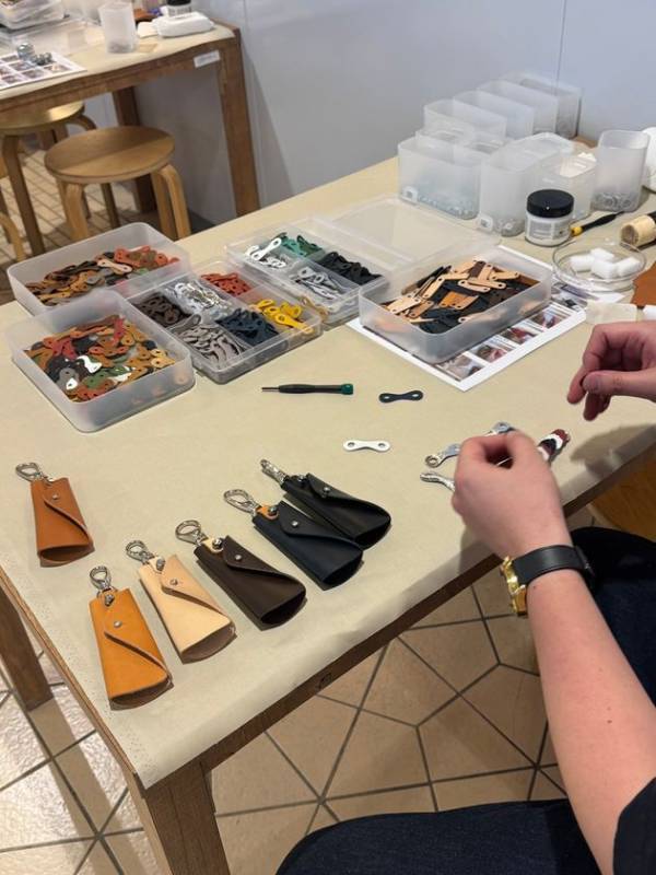 日本のモノづくり企業がコラボ！レザークラフト体験ワークショップを東京ソラマチで期間限定開催(2025年5月20日まで)