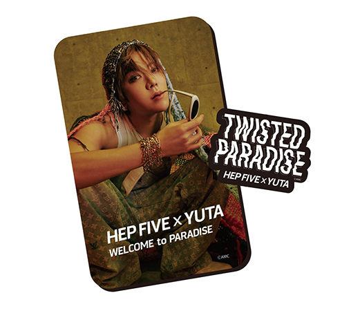 NCT 127「YUTA」がHEP FIVEの館内をジャック！「HEP FIVE×YUTA WELCOME to PARADISE」ステッカーやサイン入りポスターが当たるイベントも