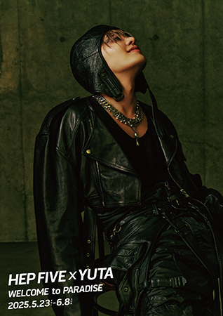 NCT 127「YUTA」がHEP FIVEの館内をジャック！「HEP FIVE×YUTA WELCOME to PARADISE」ステッカーやサイン入りポスターが当たるイベントも