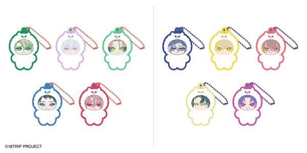 大人気ゲームアプリ『18TRIP(エイティーントリップ)』のグッズをエスケイジャパンより5月下旬から順次展開！