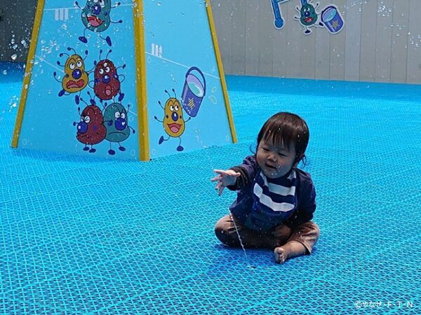 小さなお子様の水あそびデビューにもぴったり！「ばいきんまんのいたずら水あそびひろば」6月14日(土)夏季限定オープン！