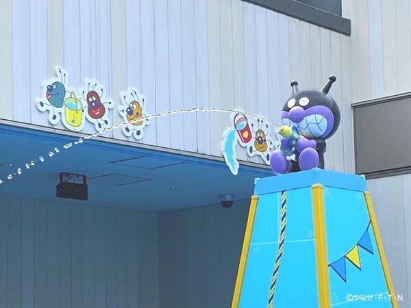 小さなお子様の水あそびデビューにもぴったり！「ばいきんまんのいたずら水あそびひろば」6月14日(土)夏季限定オープン！