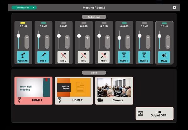 専門知識のない方でも簡単に映像・音響システムを操作できる無償のiPadアプリを公開