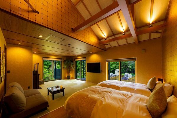 1,800m2の広大な敷地に、1日1組限定のプライベート温泉宿「箱根懐來(はこね かいらい)」が箱根町仙石原にオープン！