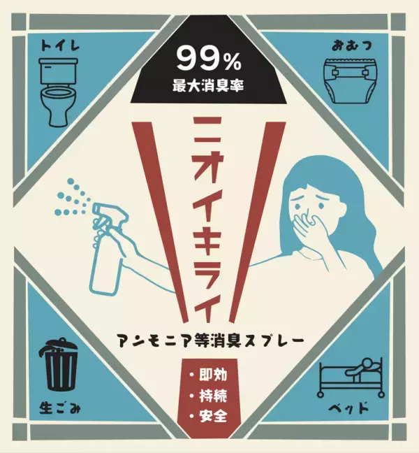 衣類用ニオイバリア機能液の「nioi kirai」、6月3日からSUMMER家族応援SALEにて30％オフで提供開始