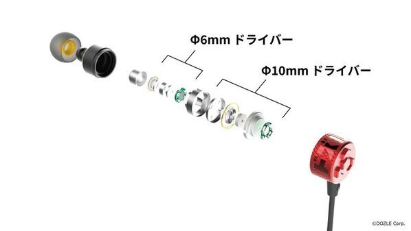ドズル社 × GRAPHTコラボイヤホン『THE STANDARD ドズル社 Edition』登場