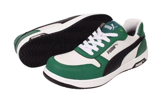 PUMA SAFETY、HERITAGEシリーズFRONTCOURTにシューレースタイプ登場　洗練されたフォルムに個性豊かな2色をラインナップ