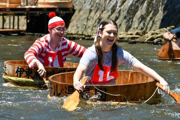 第70回松川タライ乗り競走が7月6日開催！観光客レースや国際レースなど全5部門の募集が6月1日開始