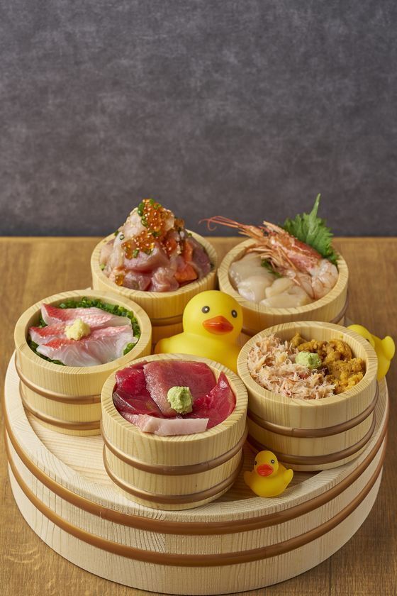 熱海駅前おさかな丼屋5周年祭　5月31日(土)から6月8日(日)の9日間で「5周年5種桶丼祭り」を開催！