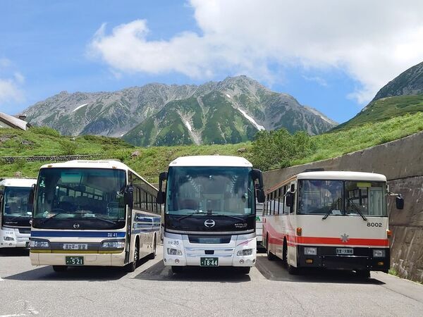 立山黒部アルペンルート、立山トンネル電気バス運行開始記念イベント　「のりものデイズ」夏篇・秋篇を開催！