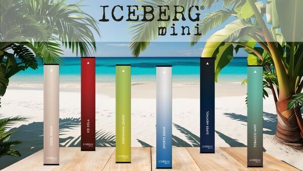 「煙が出ない！？」話題の使い捨てシーシャ『ICEBERG mini』が“氷の日”に新登場！ノンニコチン＆日本製で気軽に楽しめる次世代アイテム