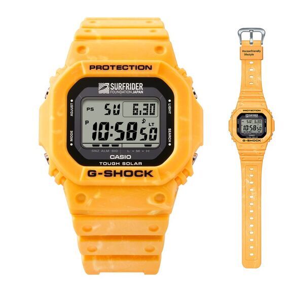 「サーフライダーファウンデーションジャパン」とコラボした“G-SHOCK”第9弾を発売