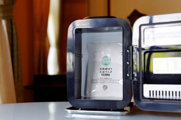 明治42年創業の超名門 奈良ホテルでお風呂あがりにコスメ体験　宿泊客への新サービス ご当地 冷やし美容マスクはじめました♪